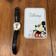 Disney MCKAQ16003 Unisex Classic Mickey Mouse Black Band Watch