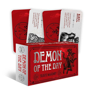 Demon of the Day Card Deck Goetic Rockpool Publishing By Travis
