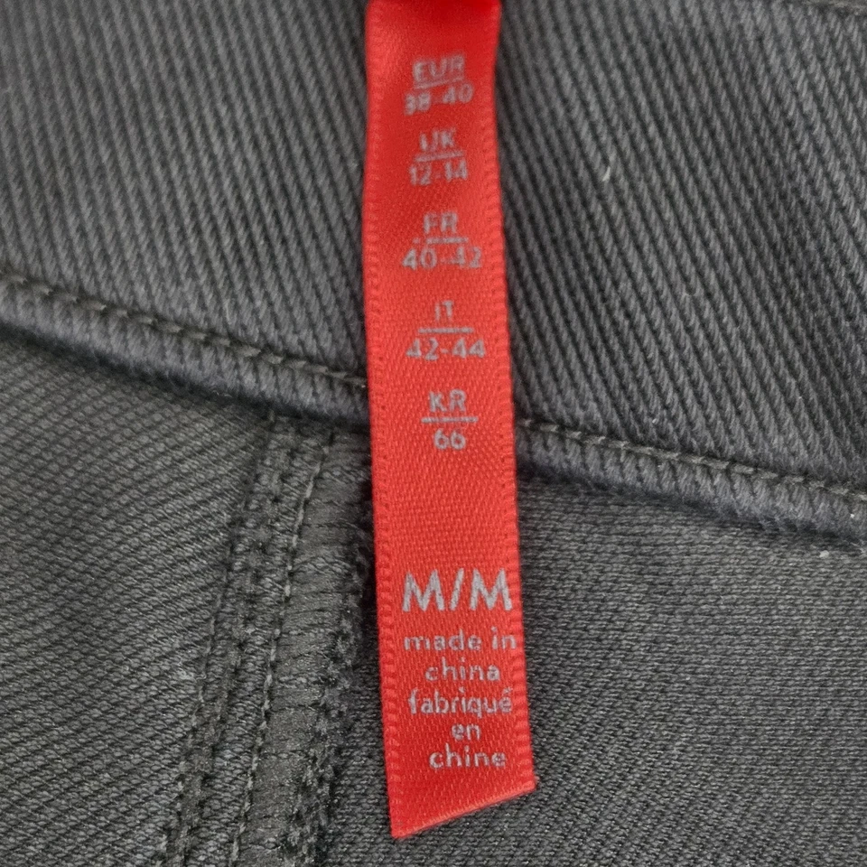 Spanx Women Legging M Black Cotton Nylon Twill U-8500 30" Inseam - Image 3 of 4