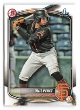 2025 Bowman #BP-134 Onil Perez Prospects San Francisco Giants