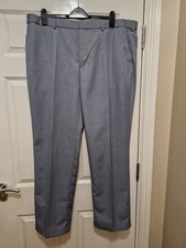 Pantalone uomo blu comodo fit vita 44 gamba 31 cotone commercianti nuovo