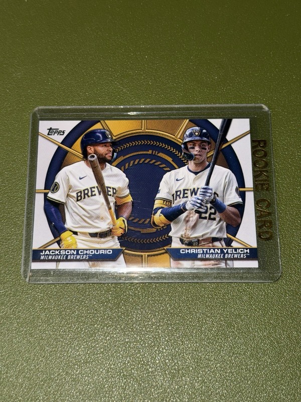 2025 Topps Series 2 Dyanmic Duos Milwaukee Brewers Chourio / Yelich