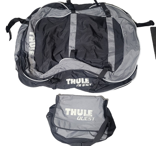 THULE Quest 846 Soft Side Car Top Carrier Rooftop Cargo Bag - 40"x32"x18"