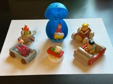 Vintage Fast-Food Toy Lot - Flintstones