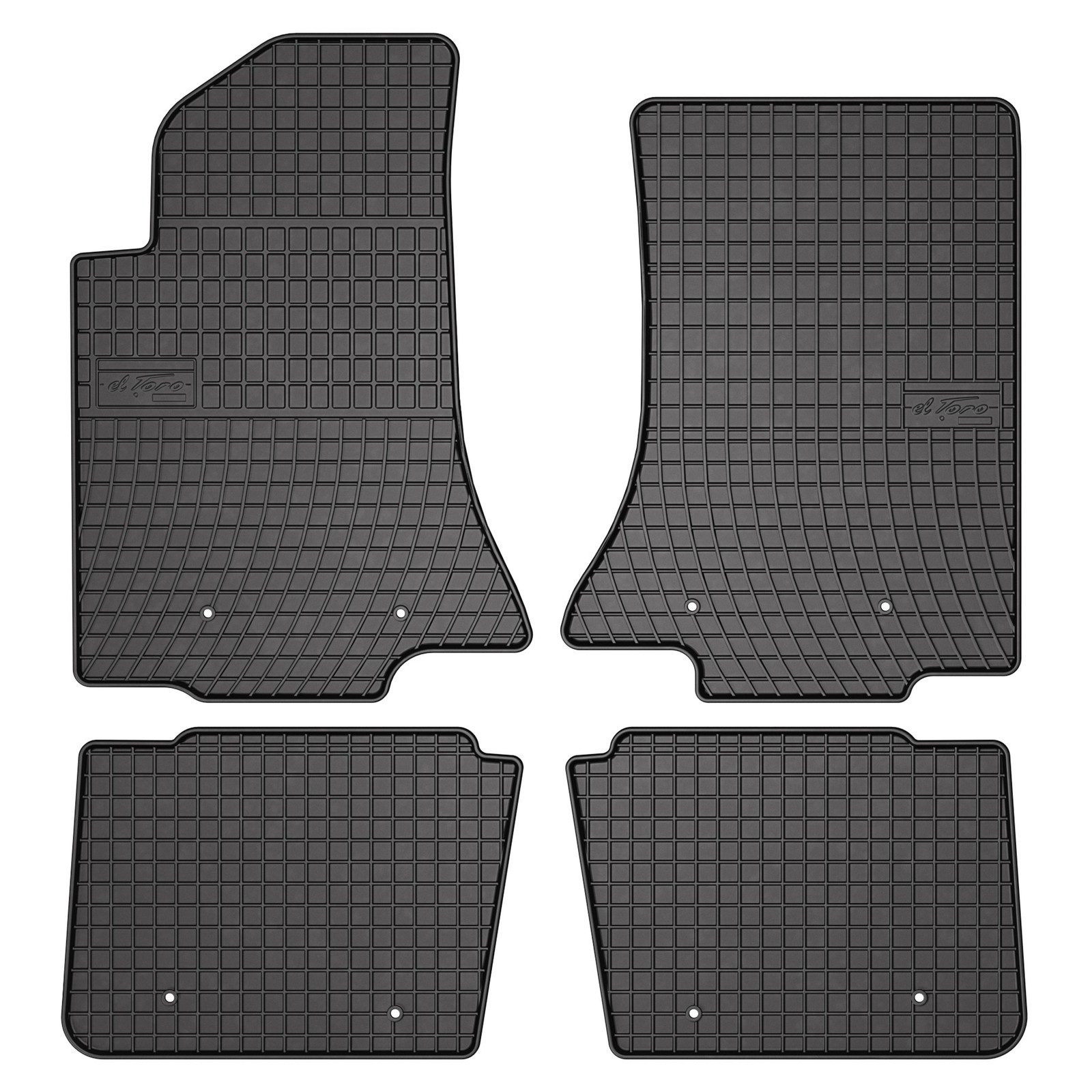 Tapis de sol Opel Omega B 1994-2003 auto sur mesure caoutchouc noir OMAC