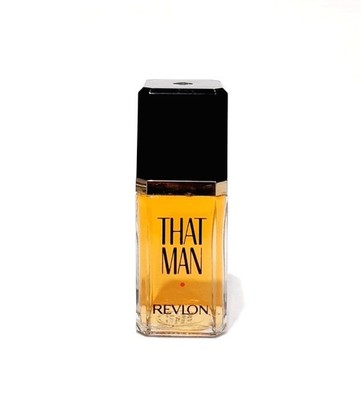 Vintage Revlon That Man 1.7 oz After Shave SEE DESCRIPTION Free Ship!