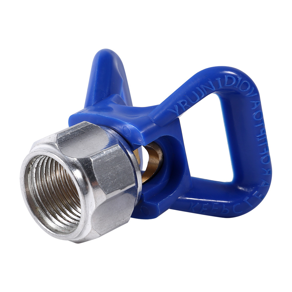 Airless Spray Holder Durable Nozzle Seat Guard For Sprayer Gun Blue
