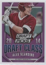 2014 Panini Prizm Perennial Draft Picks Class Purple /149 Alex Blandino #27 0w7