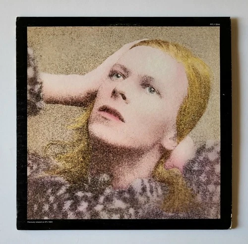 David Bowie~ Hunky Dory, Vinyl AYL1-3844 No Barcode, 1980 Reissue, EX+/EX Cond
