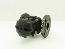 Saunders A2DN50 Diaphragm Pinch Valve DN50 2" Flanged 150 Cast Iron