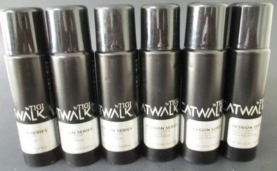 TIGI CATWALK SESSION SERIES WORK IT Hairspray 2.5 oz 6 Cans (Small Dents)