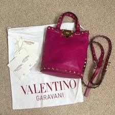 VALENTINO Women Bag Vintage Garavani Rockstud Mini Crossbody Limited Edition VHT