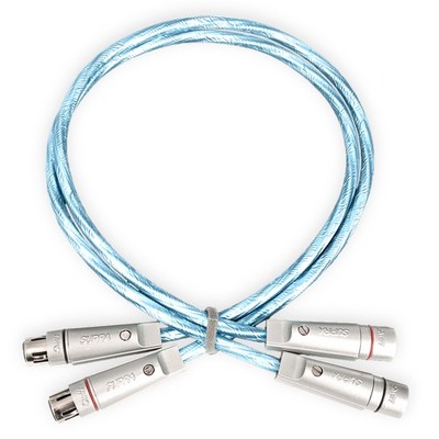 SUPRA Cables Sword Excalibur Rhodium NF Stereo XLR-Kabel 0,80 Meter