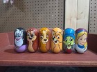 Lot Of 4 Disney Kellogg's Weeble Wobbles-Alice,Jimmy Cricket, Todd, Dale,lady . — photo 1