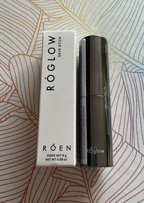ROEN Roglow Skin Stick leuchtender Highlighter Farbton ''glasiert'' 8g brandneu im Karton
