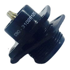 C90-3102R12S-3P- 855-C90-3102R12S-3P Circular Panel Mount Connector, Receptacle