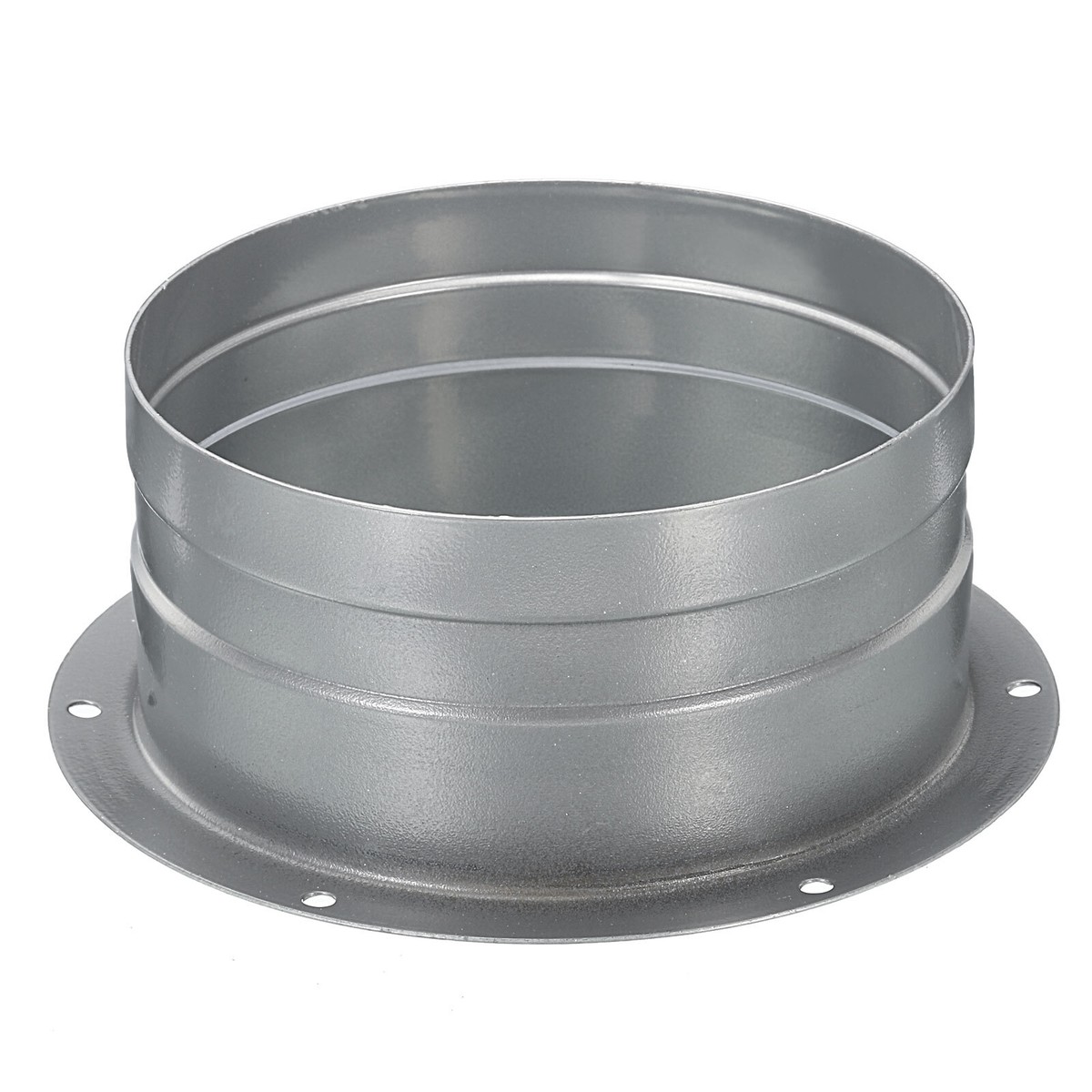 Inch Duct Connector Flange Metal Straight Pipe Exhaust Hose