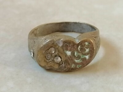 Rare Extremely Ancient Old Ring Bronze Legionary Roman Ring Bronze - Main Image