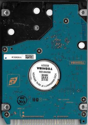 TOSHIBA MK8026GAX HDD2191 U ZK02 T 80GB IDE HARD DRIVE A0/PA003H