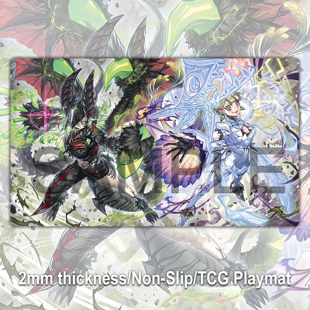 Yu-Gi-Oh Diabellstar The Sin Adjudicator Diabellze Playmat
