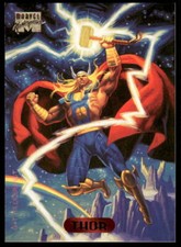 1994 Fleer Marvel Masterpieces Hildebrandt Brothers 124 Thor 34535