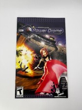 Power Drome Instruction Manual PlayStation 2 - Manual Only RARE FREE SHIPPING