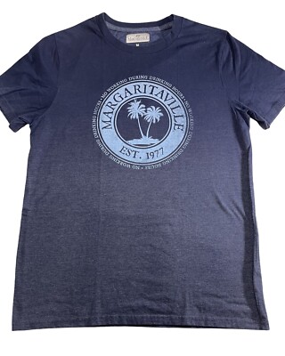 MARGARITAVILLE Blue T Shirt No Working During Drinking Hours Men s Size M