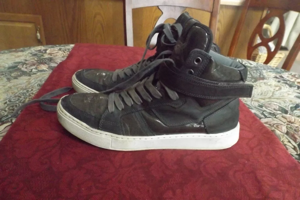 Aldo Men s Boots Tall Sneakers Lace Up Oxford Flat leather men made 10.5 M