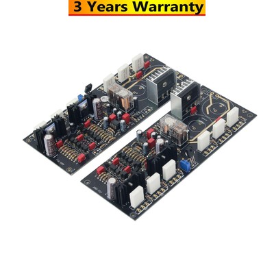 A60-V1.1 2x300W 2SC2240 2 Channel Amplifier Board Power Amp Board Refers to A60