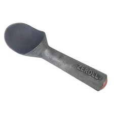 ZEROLL Original Ice Cream Scoop Size 10 RED Cap Aluminium USA NWOT