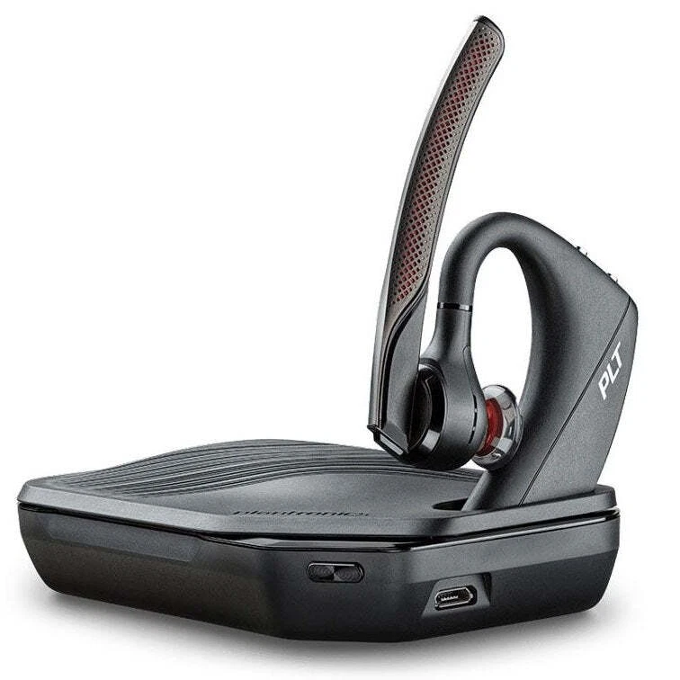 Plantronics Poly Voyager 5200 UC Bluetooth Headset System w/ USB Type A Adapter - Image 2 of 4