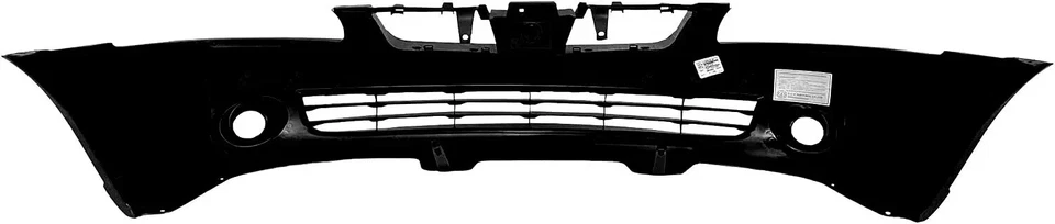 Front Bumper Cover Fascia & Fog Light Assembly Kit For 2000-2004 Nissan Sentra Foto 3 de 4