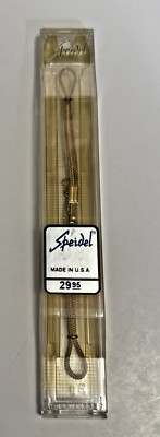 Vintage Speidel Watch Band Rolled Gold Plate Butterfly Clasp Loop End 2059/30