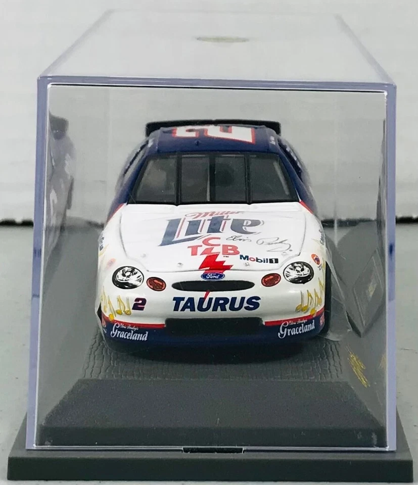#2 Rusty Wallace - 1998 Miller Lite/TCB Elvis Ford Taurus 1/43 Revell Die Cast - Image 3 of 4