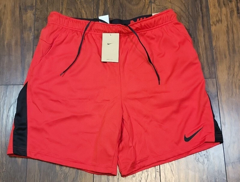 Mens red shop nike running shorts