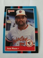 FREE SHIPPING-MINT-1988 Donruss #601 Jose Mesa Baltimore Orioles ROOKIE