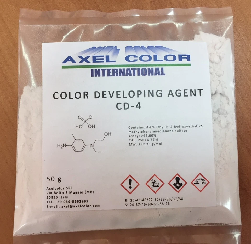 AXELCOLOR COLOR DEVELOPING AGENT CD4 CAS 25646-77-9