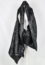 Creare 'beam' Asymmetric Stepper Quilted Gilet/jacket One Size