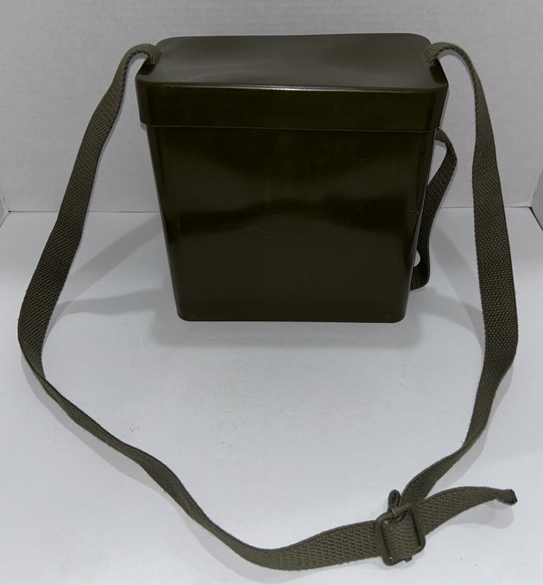 Military US Army Decontamination German Container Plastic On
