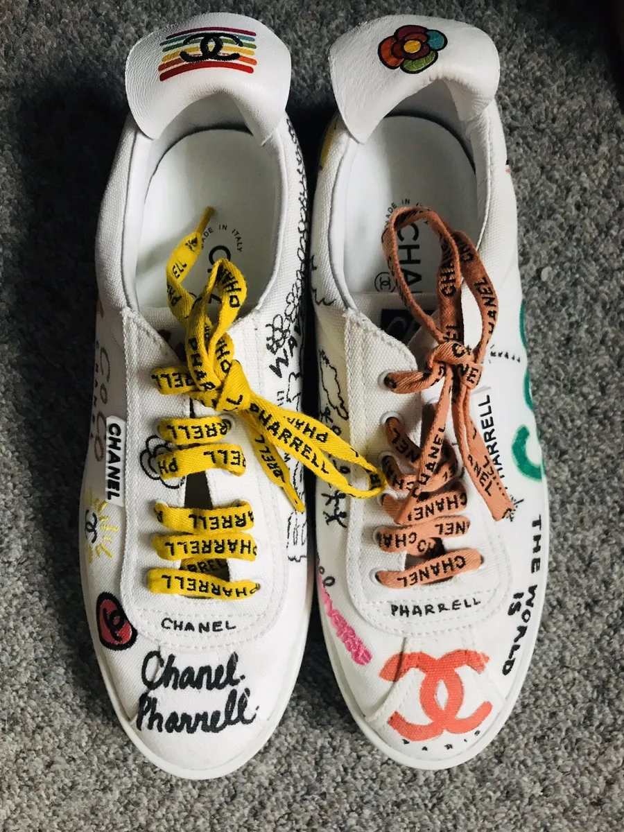 Chanel x Pharrell Leather Loafers  Exclusive Sneakers SA