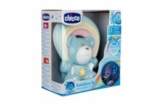CHICCO FIRST DREAMS RAINBOW BEAR AZZURRO PROIETTORE ORSETTO ARCOBALENO 