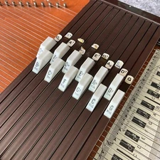 Vtg 60's Oscar Schmidt Autoharp 12 Chord 36 String in Box w/ 2 Picks Tuning Tool