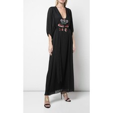 NWT Cynthia Rowley Marquette Applique Aline Maxi dress size 2