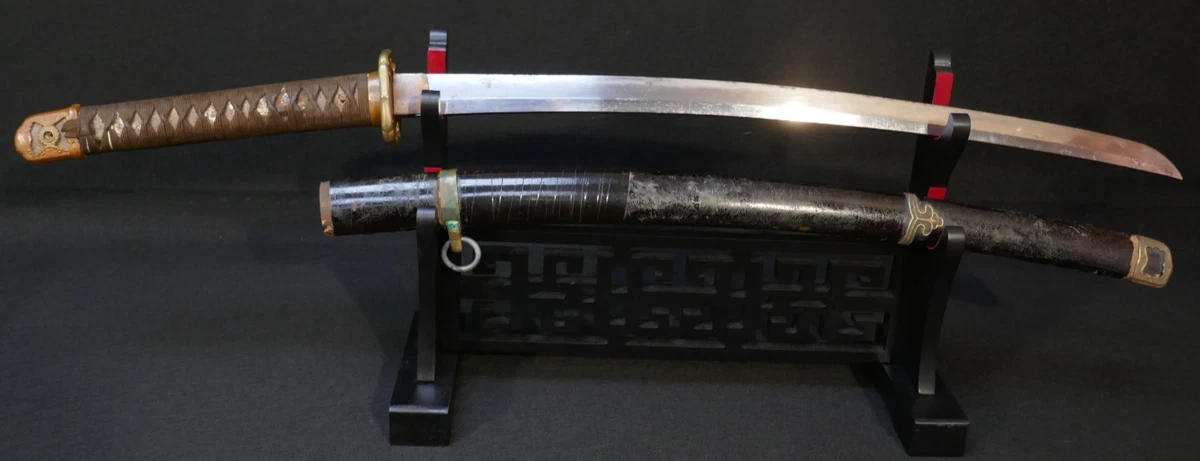 银色古董日本剑| eBay