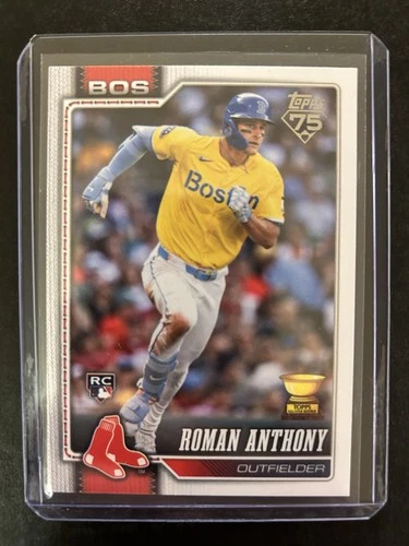 2026 Topps Series 1 Roman Anthony (RC) Image Variation Card Red Sox #189