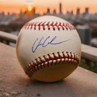 CHARLIE CONDON SIGNED RAWLINGS MAJOR LEAGUE BASEBALL COLORADO ROCKIES BSA