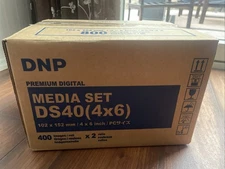 DNP - DS40 4"x6" Media Set (2 Rolls & 2 Ribbons) DS404x6z