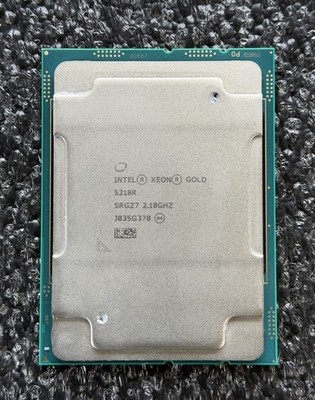 Intel Xeon Gold 5218R SRGZ7 20 Cores 2.1GHz 27.5 MB Cache LGA3647 125W Processor