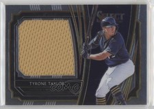2020 Panini Select Rookie Jumbo Swatches Tyrone Taylor #RJS-TT 0b2