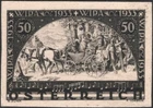 Österreich 1933 Nr 555 P U I WIPA in Schwarz auf Japankartonpapier ATTEST SELTEN